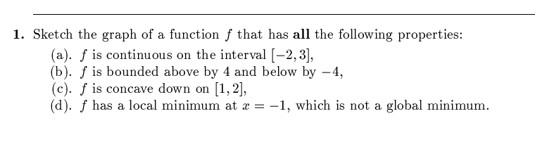 Question 1