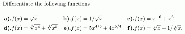 Question 1